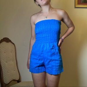 Blue romper